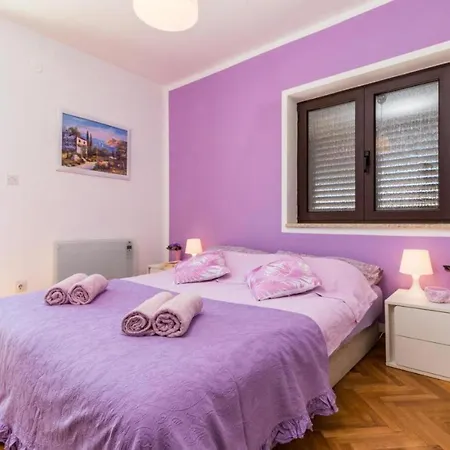 Andrija In For 9 People With Sea View & Heated Pool - Only 400 M From The
