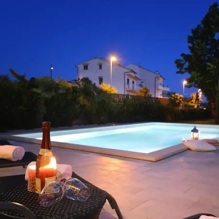 Andrija In For 9 People With Sea View, Kids Playground & Heated Pool - Only 400 M From The Villa