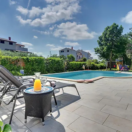 Andrija In For 9 People With Sea View, Kids Playground & Heated Pool - Only 400 M From The