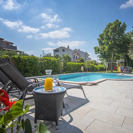 Andrija In For 9 People With Sea View, Kids Playground & Heated Pool - Only 400 M From The Villa